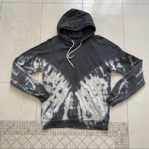 American Apparel tie dye Grey hoodie